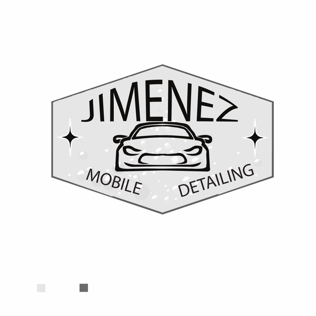 Refreshed Jimenez Mobile Detailing logo concept by Julyssa O., first place