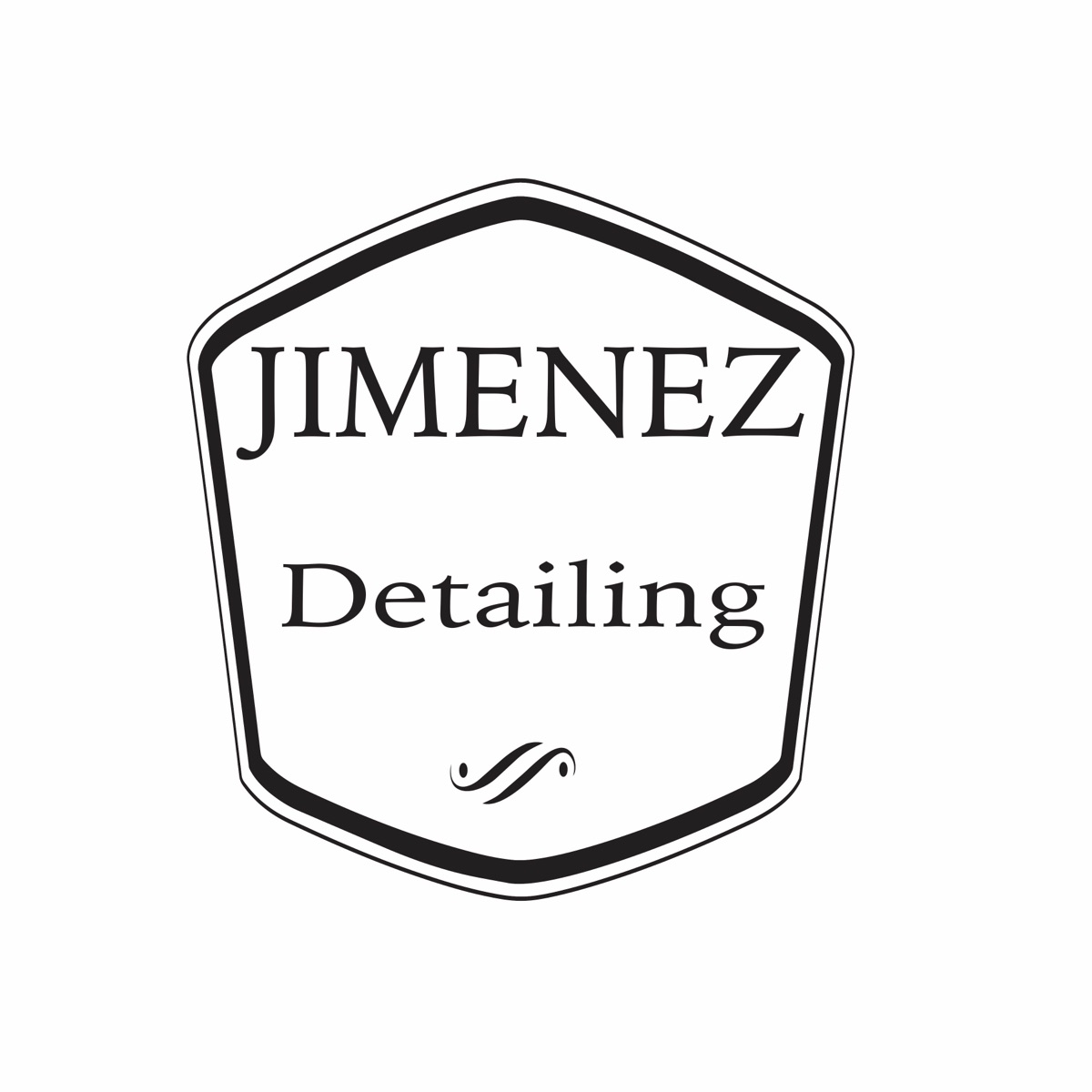 Refreshed Jimenez Detailing logo concept by Rafael B., second place