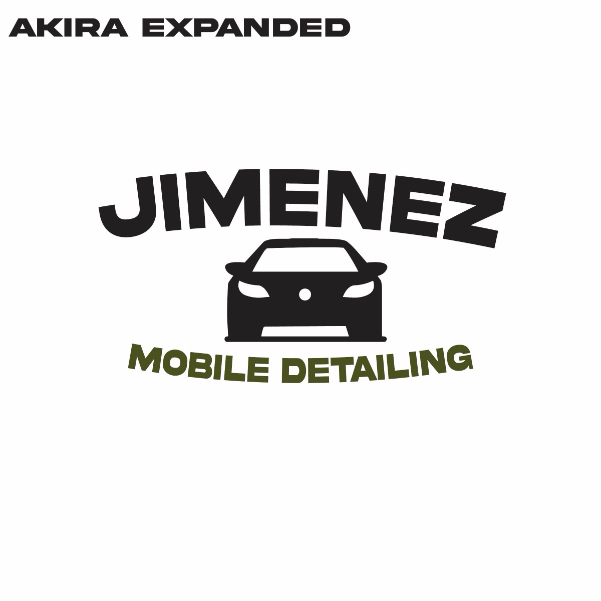 Refreshed Jimenez Mobile Detailing logo concept by Isbeth B., third place