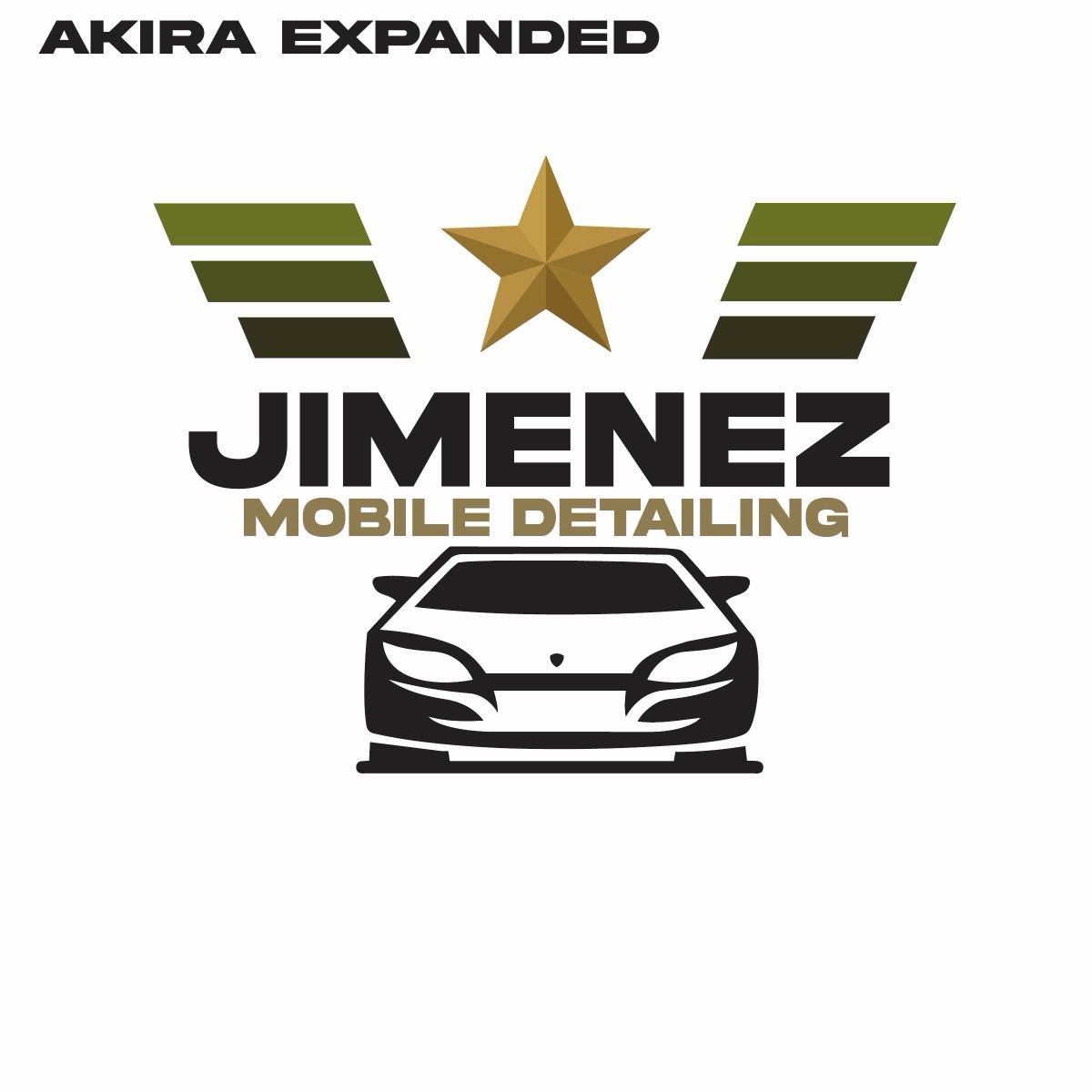 Refreshed Jimenez Mobile Detailing logo concept by Isbeth B., third place